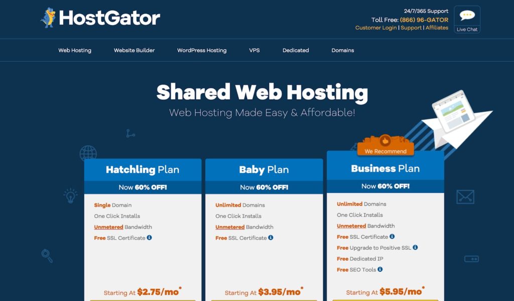 host gator best web hosting plans 1024x599