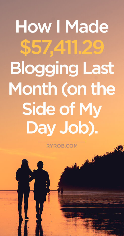 How I Made $57,411 Blogging on the Side of my day job Ryan Robinson ryrob May 2019 Income Report