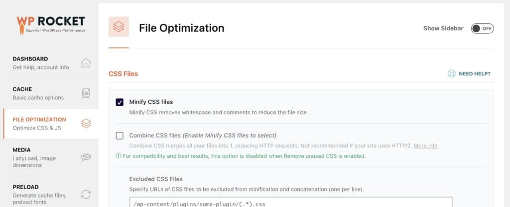 WP-Rocket File Optimization Settings (Speed Up Your Blog with WordPress Plugins)