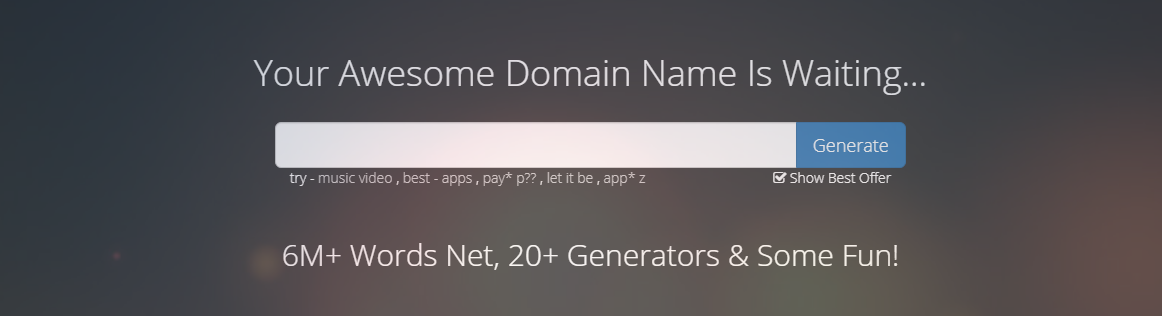 Top Name Generators by Name Mesh