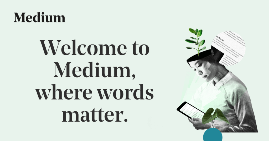 Medium Launch Homepage in the History of Blogging