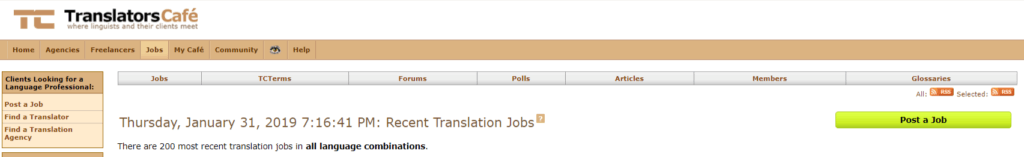 Remote Jobs Websites TranslatorsCafe