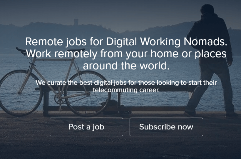 Remote Jobs Websites Working Nomads