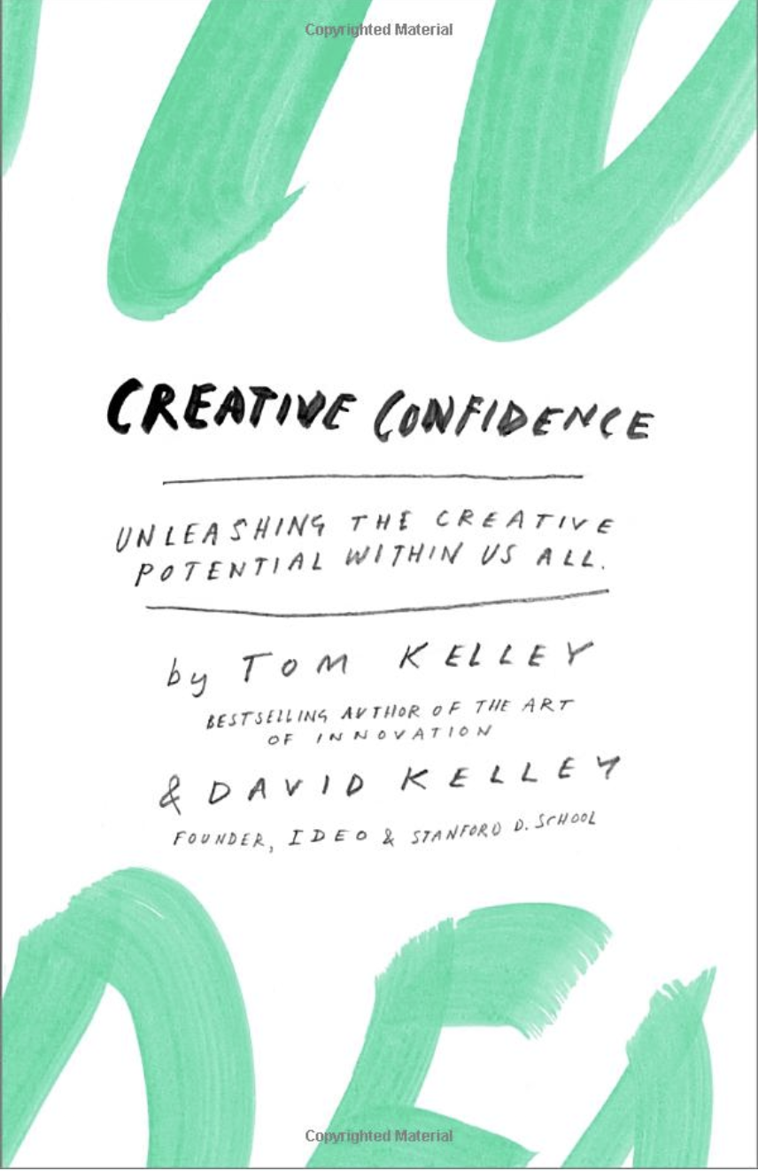 Creative Confidence by Tom Kelley as a Top Blogging Book This Year