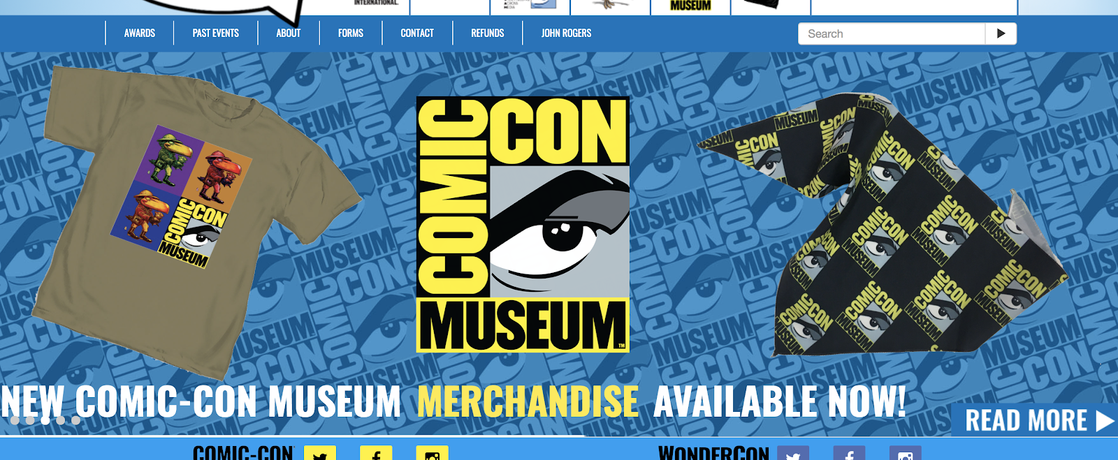 Comic Con Screenshot (Events to Meet Your Blog Readers At)